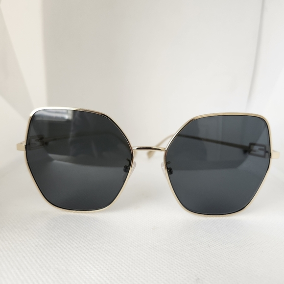 Fendi Gold Rimmed Hexagonal Sunglasses main image 10